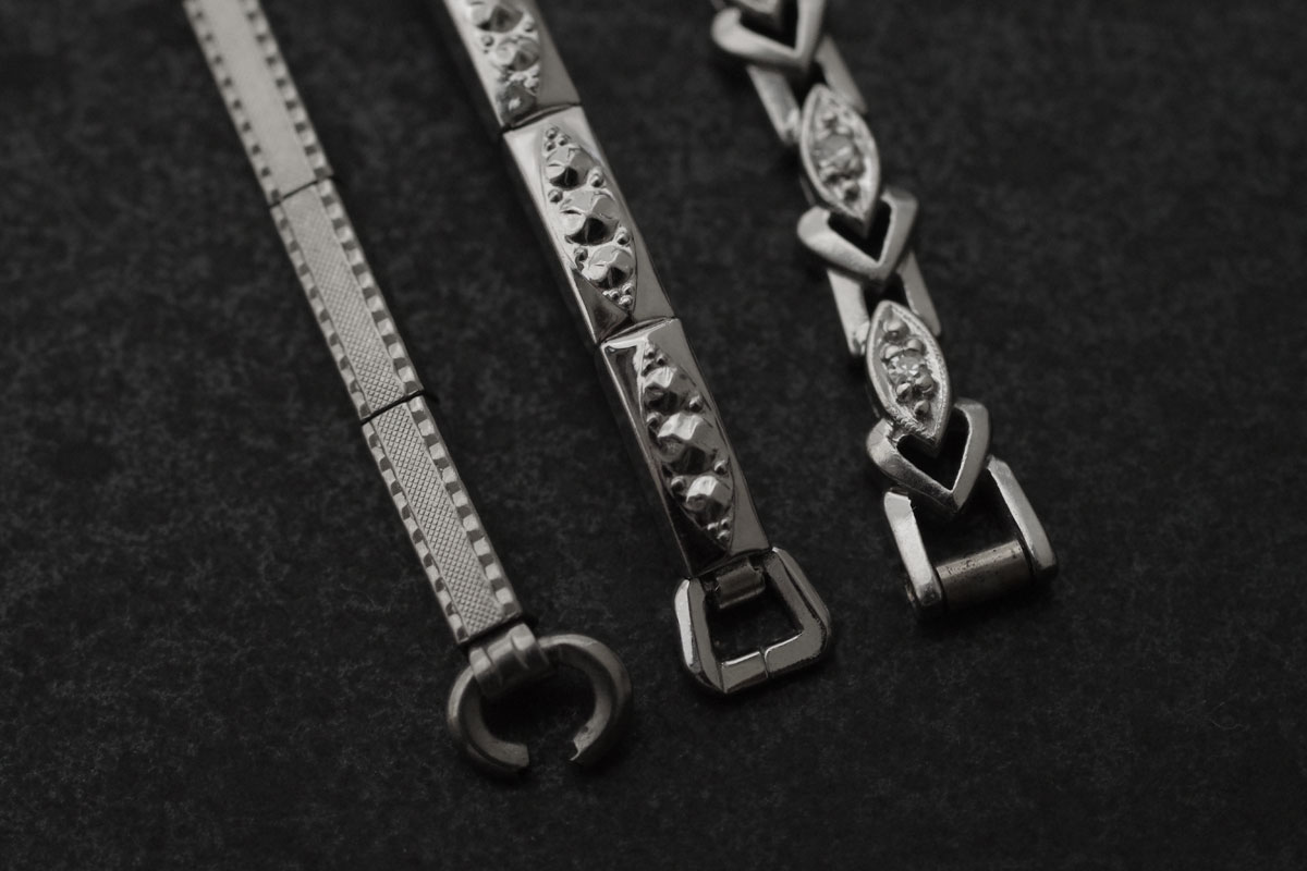 BULOVA ブローバ　14金製ケース＆大粒ダイヤモンド