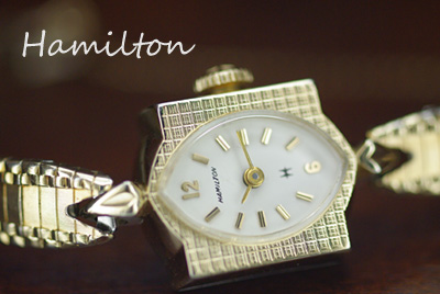 アンティーク　ハミルトン　レディース