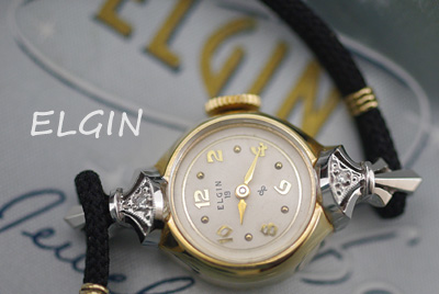 アンティーク　エルジン　レディース