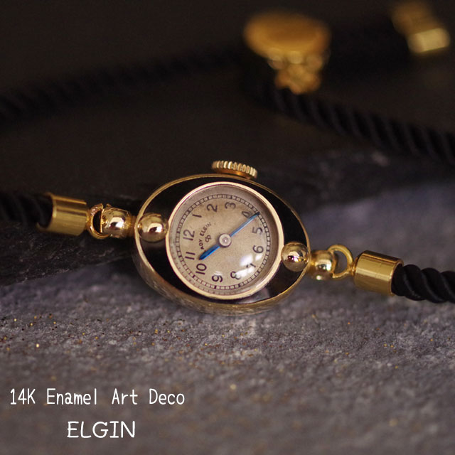 ELGIN エルジン 1947 アールデコ　エナメル
3424elgin