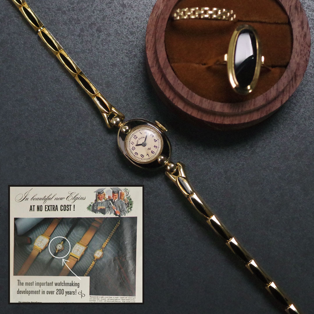 ELGIN ���른�� 14�⥢����ǥ������ʥ�롡1947ǯ��ǥ롡*3771elgin