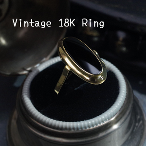 【2025年10月21日 火曜日入荷】ヨーロッパ製アンティーク オニキスリング 【2025年10月21日 火曜日入荷】ヨーロッパ製アンティーク オニキスリング